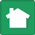 Green square with white house icon (Nextdoor logo)