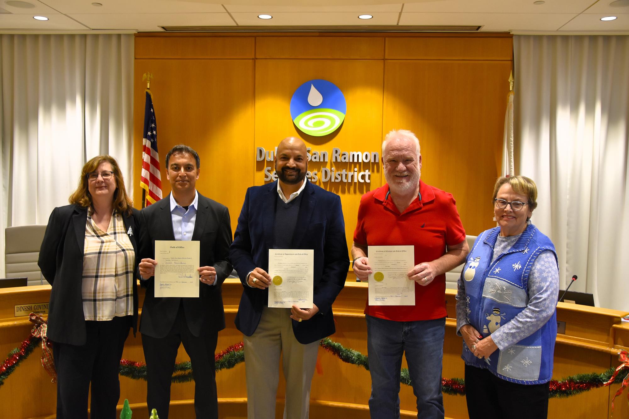 Rich Halket, Dinesh Govindarao, Arun Goel, DSRSD Board