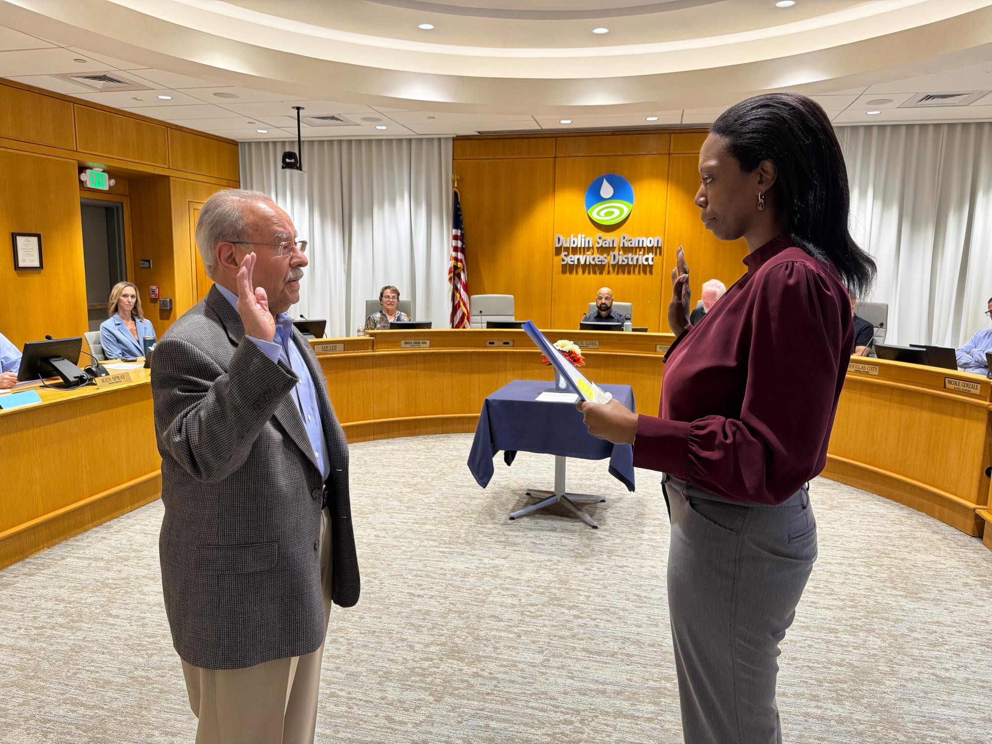 Ed Duarte DSRSD Swearing In_7Oct2025